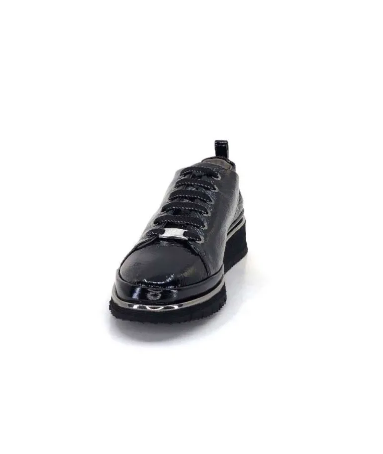 Xsa 9721 Cuir Vernis Noir