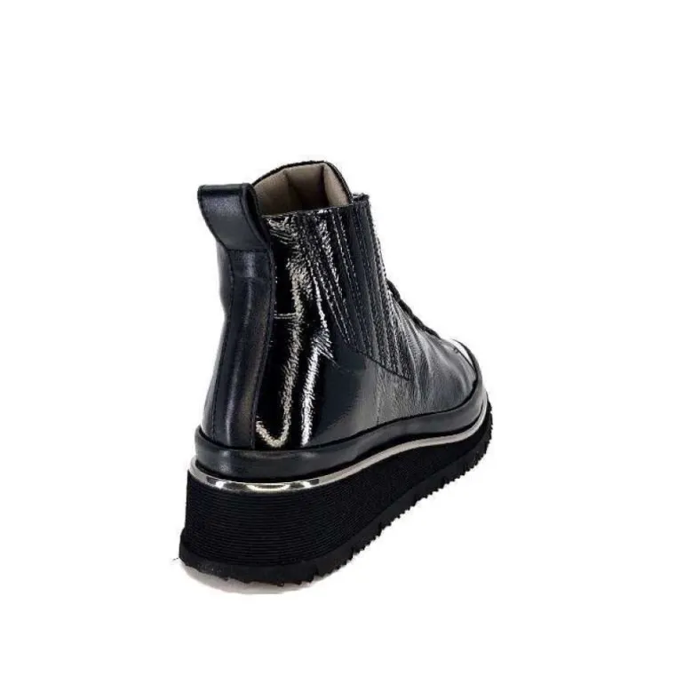 Xsa 9811Cuir Vernis Noir