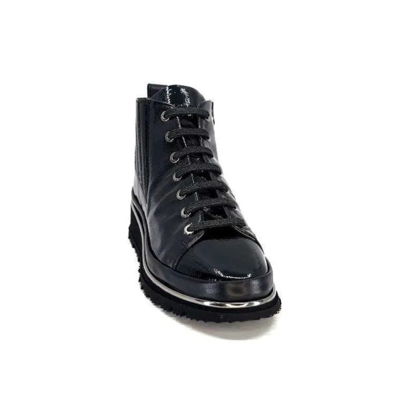 Xsa 9811Cuir Vernis Noir